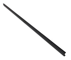 Black Powder Coated Steel Rail For Stern Playfield Edges